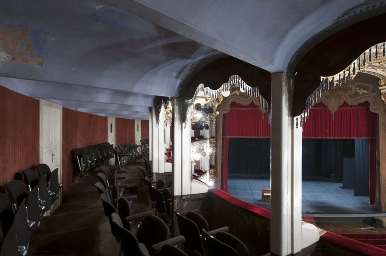 Piacenza, Teatro Municipale, barcaccia (foto Andrea Scardova, IBC) 2016